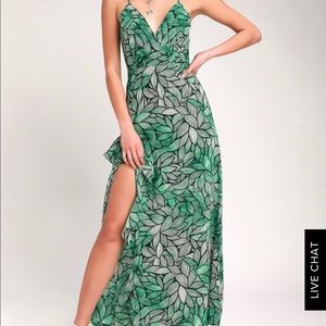Lulus vacation tropical dress